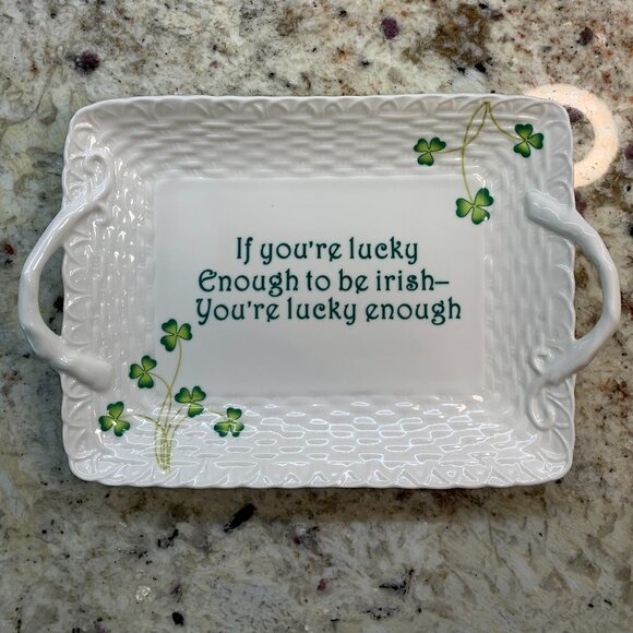 Irish Lucky Trinket Tray - Picture 5 of 5